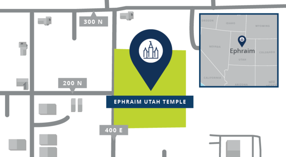 LDS Church announces location of new temple in Ephraim News, Sports